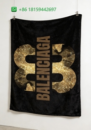 Balenciaga Throw Blankets